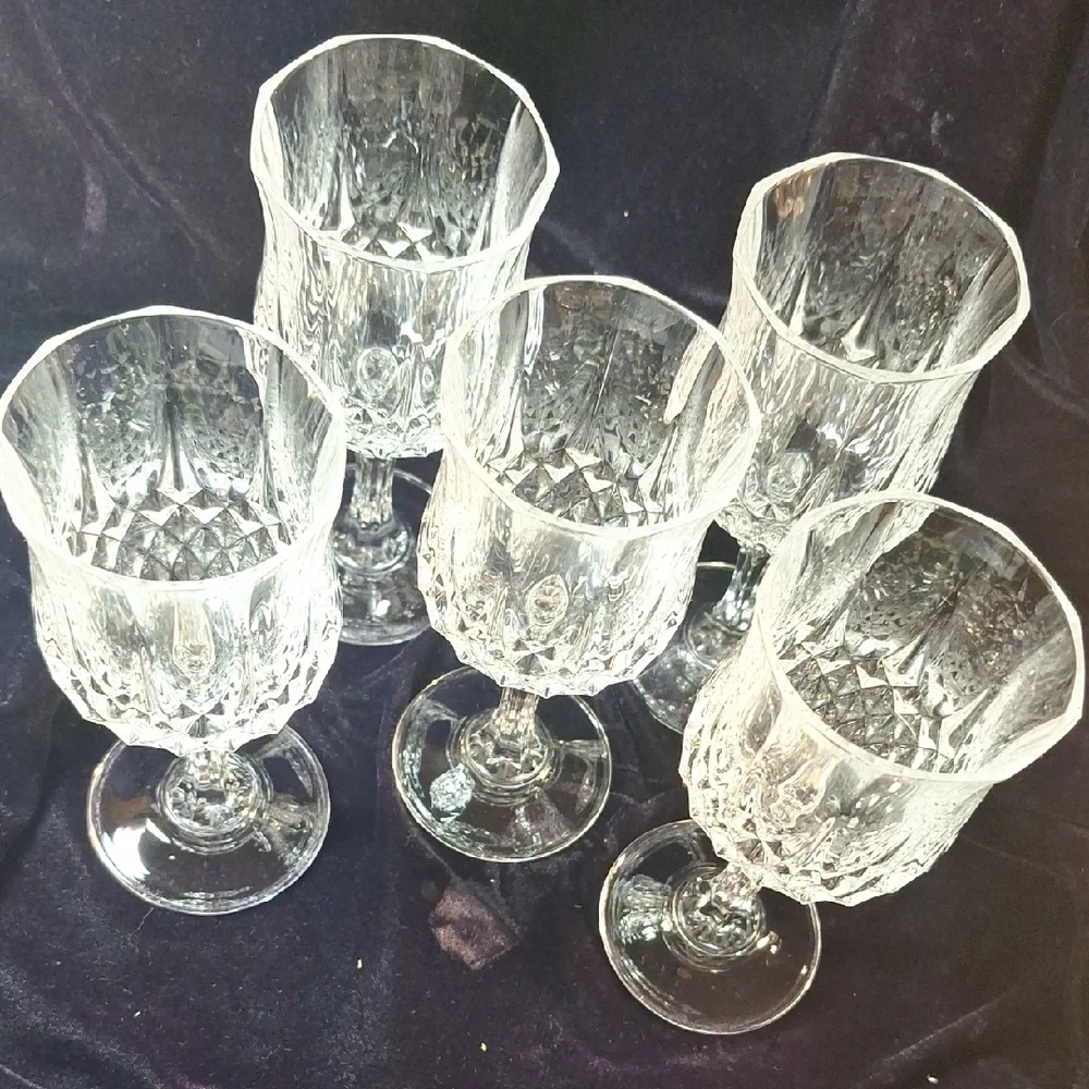 Crystal Wine Glass Set Of 5